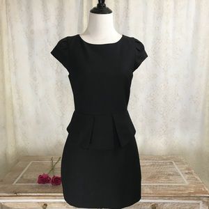 J. Crew Black Mini Dress